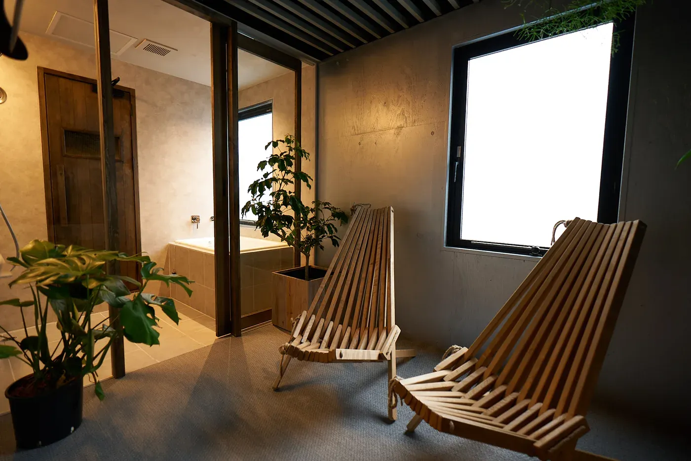 蔵前SAUNA&coのカップル向け個室サウナ